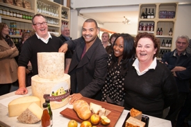 Michael Underwood and Angellica Bell at official opening