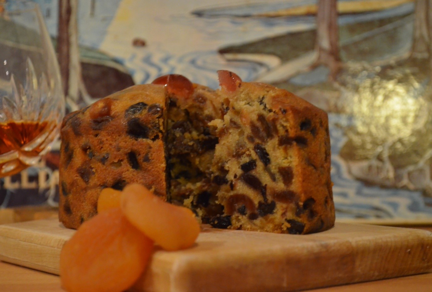 Brandied Apricot Fruit Cake