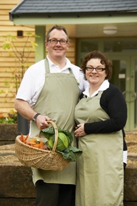 Gary Mercer and Sarah Clout